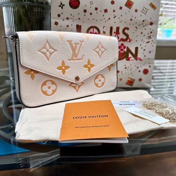 TRADE ❗️LV Giant Monogram By the pool felicie GM - Picture 2 of 12